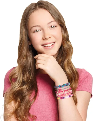 Miniatura 5 de Make It Real – Ultimate Bead Studio. Kit de fabricación de joyas con cuentas para niñas adolescentes de bricolaje. Kit de artes y manualidades guía