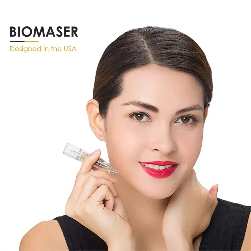 Miniatura 5 de BIOMASER - Agujas de cartucho, 10 agujas de tatuaje para maquillaje permanente, esterilizadas, para máquina de maquillaje permanente, bolígrafo T100