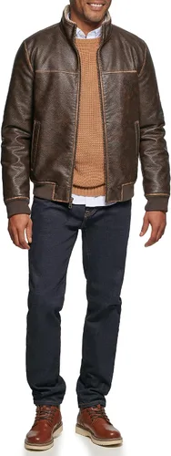 Miniatura 2 de Tommy Hilfiger Chaqueta bomber de piel sintética para hombre