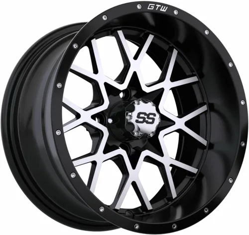 Miniatura 5 de Vortex - Rueda de aluminio para carrito de golf, 4/4, desplazamiento 3:4
