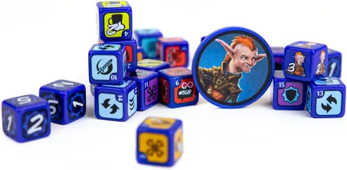 Miniatura 5 de Too Many Bones Dice-Builder - Juego de rol estratégico de fantasía para edades de 14 años en adelante, 1-4 jugadores