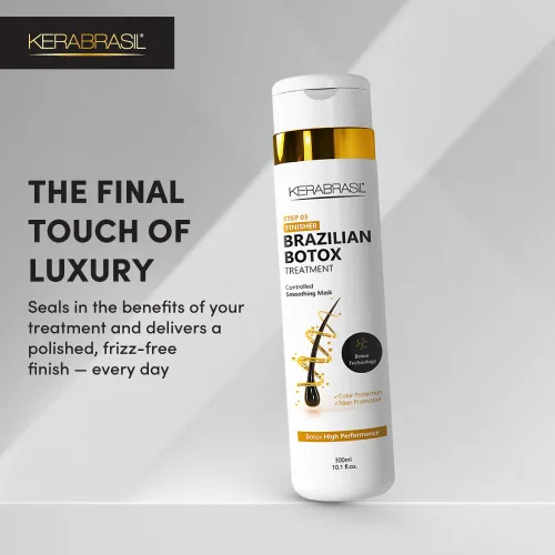 Miniatura 2 de Brazilian Botox Keratin STEP 03 - Reparación profunda y fortalecimiento para cabello dañado, encrespado, tratado químicamente Cerraduras suaves
