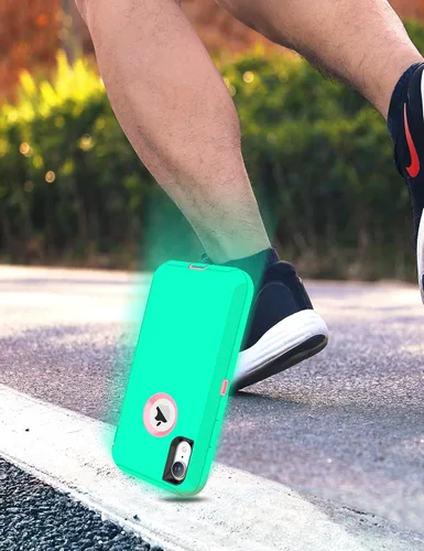 Miniatura 4 de MXX Compatible con iPhone XR, 3 capas súper protectoras, cuerpo resistente, resistente, a prueba de golpes y polvo, diseñada para Apple Xr funda