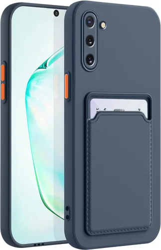 Miniatura 60 de Funda para Samsung Galaxy Note 10 con ranura para tarjeta de crédito TPU suave TPU silicona resistente a los arañazos delgada ranura para tarjeta