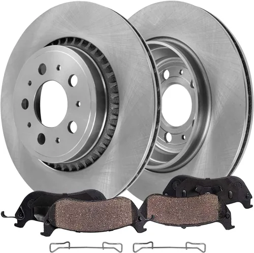 Miniatura 17 de Detroit Axle - Kit de Frenos Traseros para Nissan Altima Maxima Juke Sentra Rotores de Freno de Disco y Pastillas de Frenos Cerámicos Reemplazo