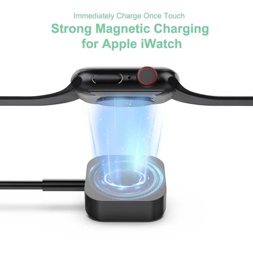 Miniatura 4 de Cable de carga rápida universal 4 en 1 USB C para Apple Smart iWatch, 3M/10 pies tipo C+USB A cargador de reloj+Lightning*2+cable tipo C adaptador