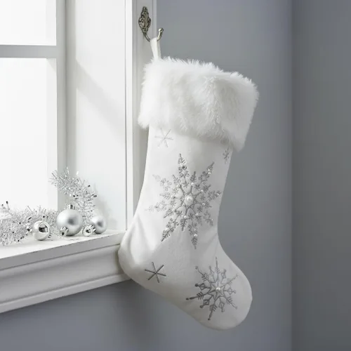 Miniatura 5 de Colección de calcetas navideñas alegres de Comfy Hour (bordado de terciopelo suave)