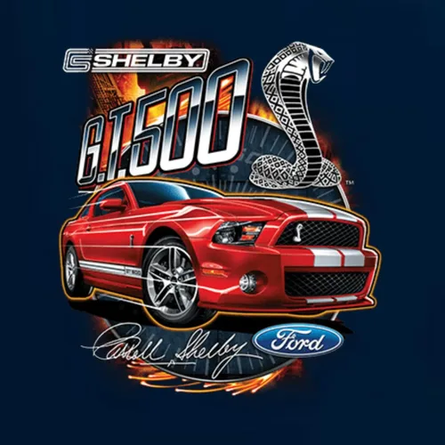 Miniatura 8 de Wild Bobby Shelby GT500 Cobra - Sudadera con capucha con diseño oficial de Ford Motors Cars and Trucks