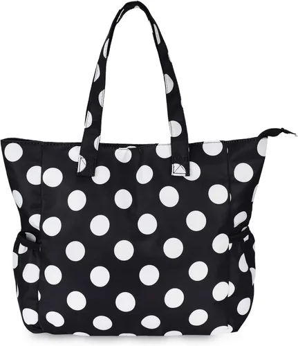 Miniatura 19 de CLOUDMUSIC Bolsa de hombro para enfermeras, profesores, trabajo, gimnasio, viajes, playa, mujeres, con gran capacidad, impermeable