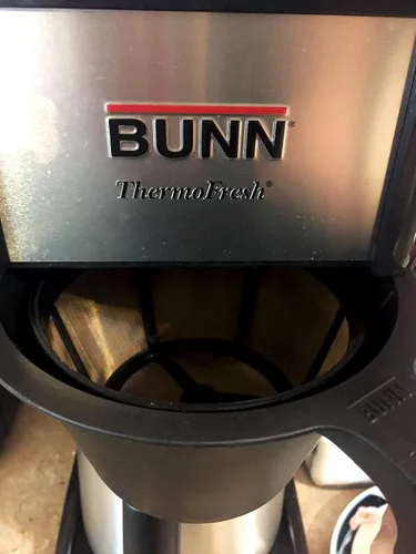Miniatura 8 de Filtro de café permanente de acero inoxidable NRP 304 hecho para cafetera BUNN 10 tazas y otras cafeteras de filtro de 12-14 tazas Filtro de cesta