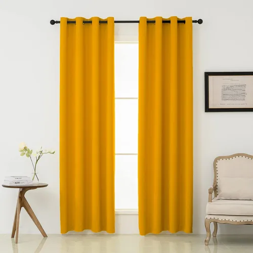 Miniatura 20 de Pickluc Cortinas Opacas Azul Marino para Sala de Estar, Cortinas Bloqueadoras de Luz con Ojales, Aislamiento Térmico, Reducción de Ruido, 52 Azul