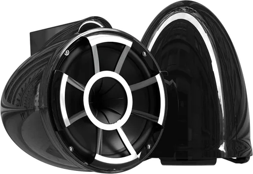 Miniatura 11 de wet sounds REV 10 W-SXM V2 Revolution Series - Altavoz de torre blanco de 10 pulgadas con montaje en X giratorio TC3
