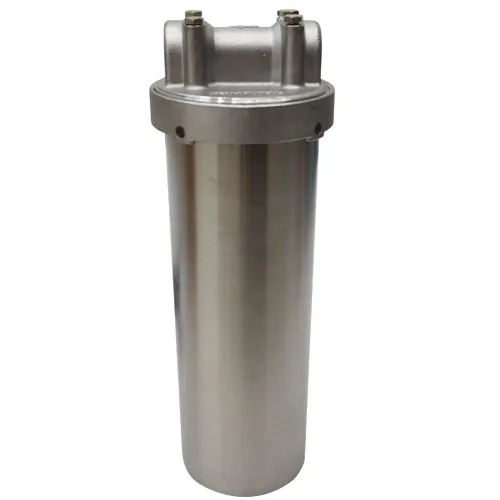 Miniatura 12 de INTBUYING Carcasa de filtro de agua resistente para toda la casa, purificación de agua de acero inoxidable 304, filtro de 10 pulgadas, entrada