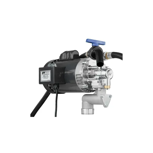 Miniatura 3 de GPI - Bomba de transferencia de aceite de servicio pesado L5132 para fluidos de alta viscosidad, 32 QPM/8 GPM, 115/230 voltios CA (142100-02)
