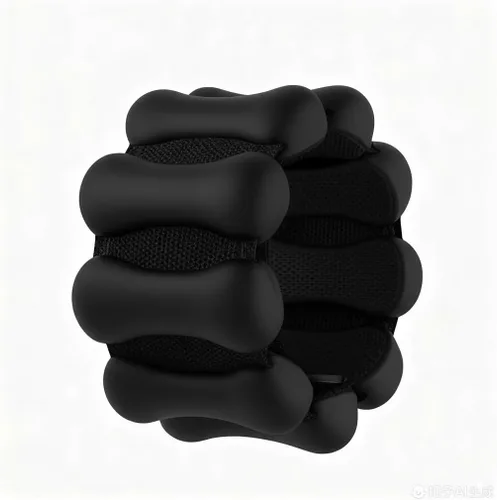 Miniatura 6 de Juego de pesas ajustables para muñeca y tobillo (2 piezas, 1 libra cada una) - Unisex. Pulseras de peso de muñeca adecuadas para fitness en casa