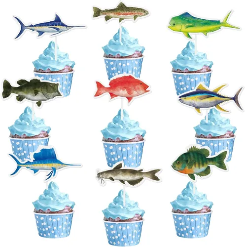 Miniatura 19 de WERNNSAI 36 adornos para cupcakes de abejorros – Decoración para tartas de abejorro, decoración de pastel de panal, decoración de fiesta