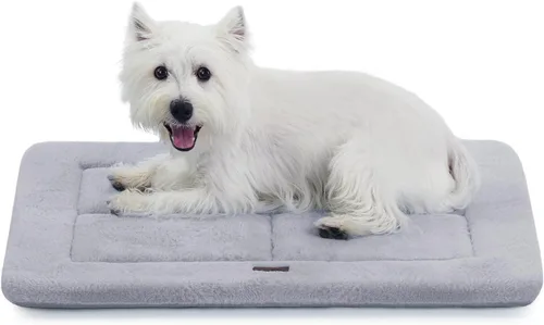 Miniatura 28 de Made4Pets Cojín Cama para Jaula de Perros Medianos y Grandes, Lavable y Reversible, Tapete Antideslizante para Perrera para un Sueño Acogedor, Cama