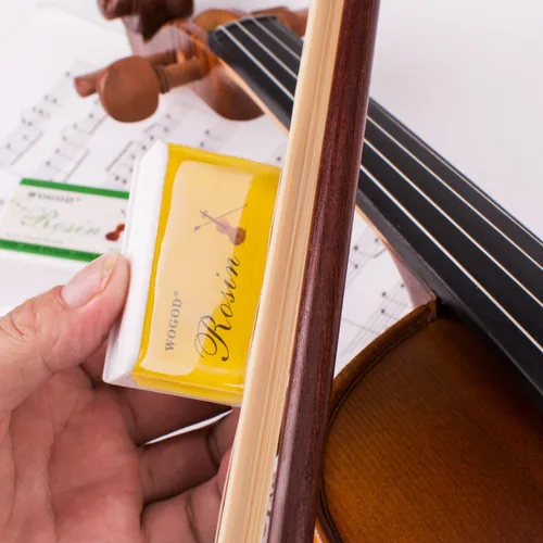 Miniatura 7 de Colocación de colofonia para violín de colofonia ligera y bajo polvo, paquete de 2 para arcos para violín, viola y violonchelo