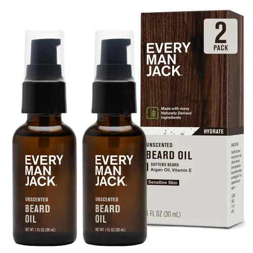 Miniatura 20 de Every Man Jack Aceite para barba para hombre, fragancia de bourbon envejecido, hidrata y suaviza profundamente tu barba y añade un brillo natural