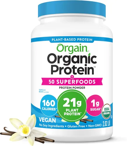 Miniatura 9 de Orgain proteína orgánica a base de plantas + polvo de superalimentos