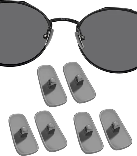 Miniatura 24 de DROGO Almohadillas de silicona para la nariz de repuesto para gafas Oakley/Sunglass Wiretap 2.0/placa base, placa superficial/Wingback SQ/Wingfold