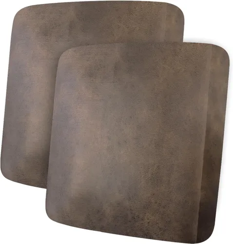 Miniatura 81 de ANARACHON Fundas de cojín de sofá con aspecto de cuero, juego de fundas de asiento de sofá, protector de muebles para sillón seccional, sofá biplaza