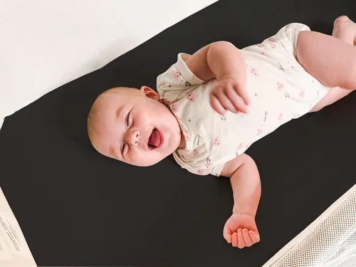 Miniatura 6 de Sábanas de moisés – Sábana bajera de moisés premium para Halo, Mika Micky, Maxi Cosi y otros – Paquete de 4 unidades 100% de punto jersey – Ropa