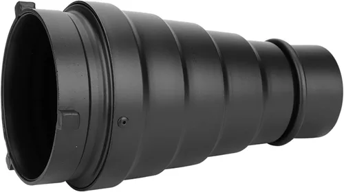 Miniatura 6 de Metal cónico Snoot con rejilla de panal Kit de filtro de haz de luz Tubo Bowens Mount Filter para Studio Strobe Flash