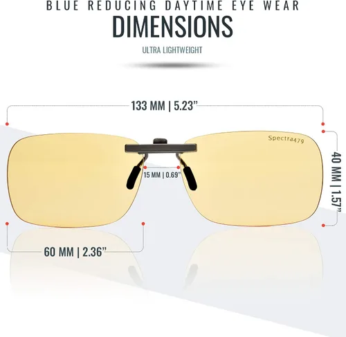Miniatura 4 de Spectra479 Lentes con clip para bloquear la luz azul