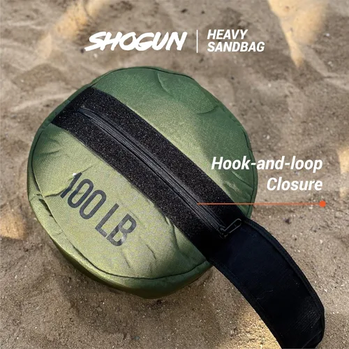 Miniatura 3 de Shogun Sacos de Arena para Entrenar – Saco de Arena de Entrenamiento Resistente para Entrenamiento con Pesas, Entrenamiento Cruzado, Strongman, Verde