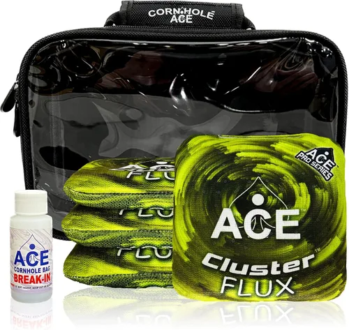 Miniatura 13 de Cluster Flux Bolsos de Cornhole ACE Pro + Kits PRO Tecnología de Almohadilla de Cluster Doble Cara Resbaladiza y Pegajosa para Todo Clima