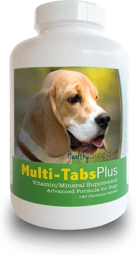 Miniatura 383 de Healthy Breeds American Staffordshire Terrier Multi-Tabs Plus tabletas masticables 180