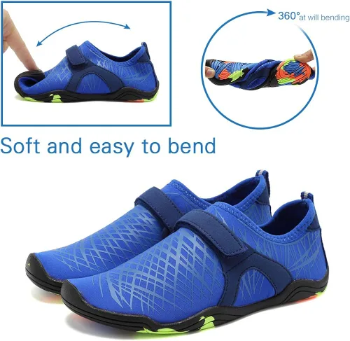 Miniatura 4 de Zapatos acuáticos para niños y niñas, suela ligera y cómoda, fácil de caminar, calzado acuático y deportivo antideslizante