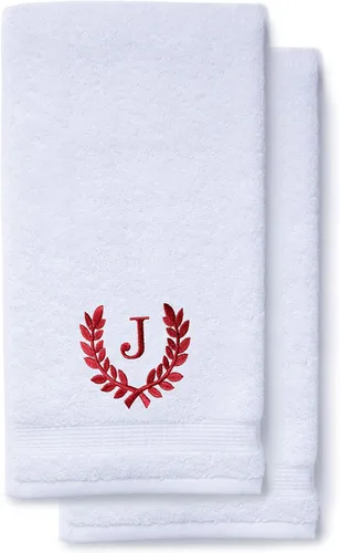 Miniatura 110 de Toallas de mano decorativas y con monograma para baño, cocina, maquillaje Regalo personalizado para boda-nupcial Toalla turca de lujo