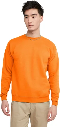 Miniatura 41 de Hanes EcoSmart - Sudadera de forro polar con cuello redondo para hombre, disponible en tallas grandes y altas, paquete de 1 o 2