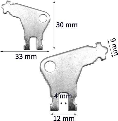 Miniatura 2 de Llave para dispensador de toallas de papel, 5 piezas, llave universal para dispensadores de toallas GP y dispensadores de papel higiénico