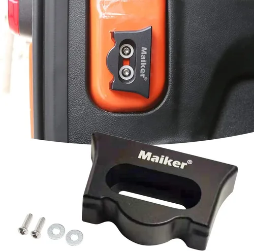 MAIKER Limitador de tope de aluminio para puerta trasera, ruido anormal, reduce el hundimiento de la puerta trasera, compatible con Jeep Wrangler JL