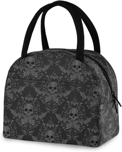 Miniatura 16 de Bolsa de almuerzo Axolotl para mujeres, hombres y niños, lonchera aislada reutilizable para oficina, trabajo, escuela, picnic, caminata Reusable