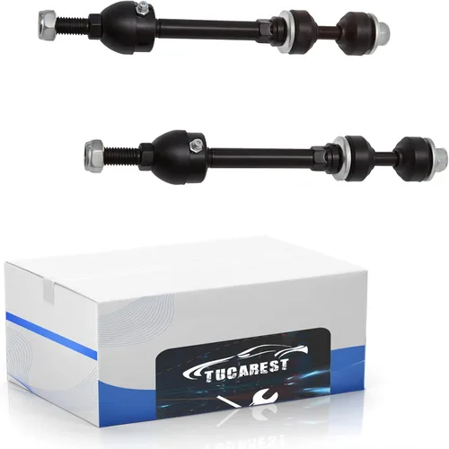 Miniatura 11 de TUCAREST Enlace estabilizador de barra estabilizadora delantera, 2 piezas, K750362 (para modelos 4WD) compatible con Fo-rd F-150 2009-2020
