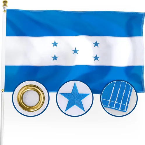 Miniatura 19 de XIFAN Bandera de Cuba Premium de 3 x 5 pies, para exteriores, grande, de doble cara, resistente, nailon 210D, estrella bordada, bandera de país