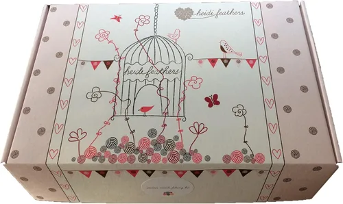 Miniatura 8 de heidifeathers Kit de fieltro húmedo en caja premium - 20 colores merino