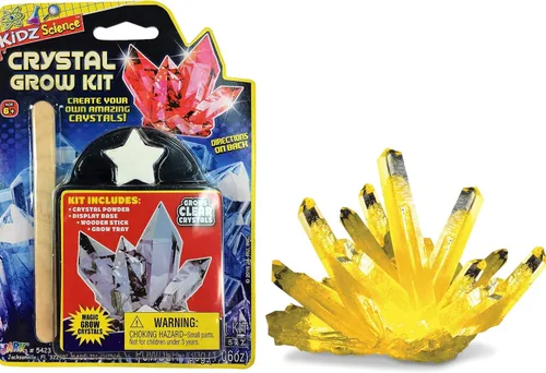 Miniatura 6 de JA-RU Kit de cultivo de cristal mágico (1 juego de juguetes minerales) experimentos científicos de bricolaje para niños y adolescentes. Juguetes