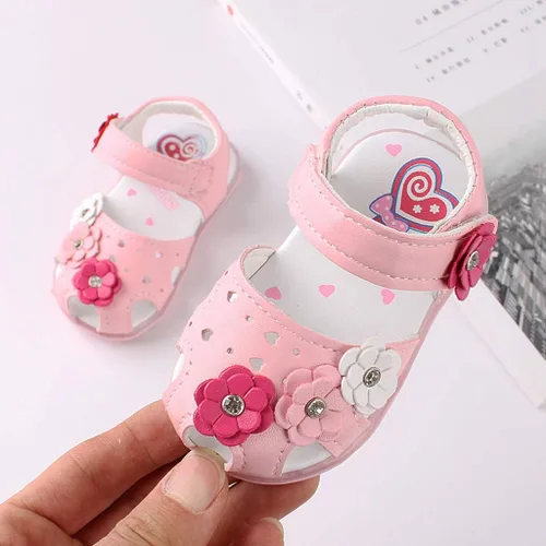 Miniatura 3 de POLG Sandalias con luz LED para bebés y niños pequeños, zapatos casuales para niños de 1 a 6 años, sandalias deportivas luminosas para correr