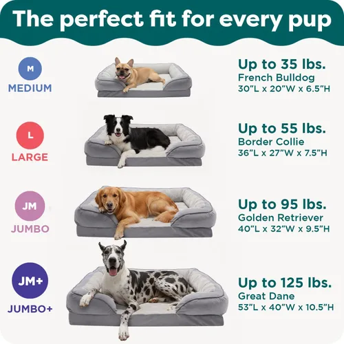 Miniatura 6 de Furhaven - Cama ortopédica para mascotas para perros y gatos, comodidad perfecta, con ondas, terciopelo de felpa con funda extraíble lavable