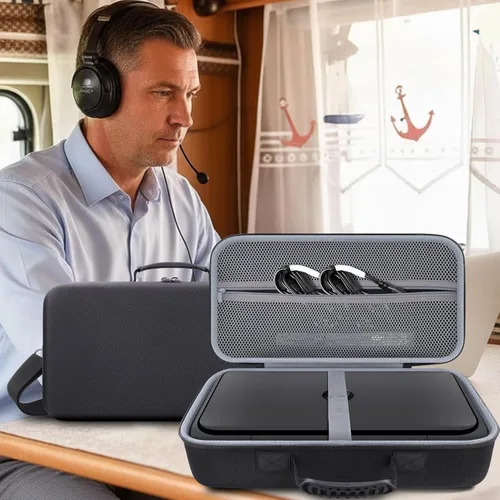 Miniatura 9 de co2CREA Estuche de viaje duro de repuesto para HP OfficeJet 250 Impresora portátil todo en uno Impresión móvil inalámbrica CZ992A