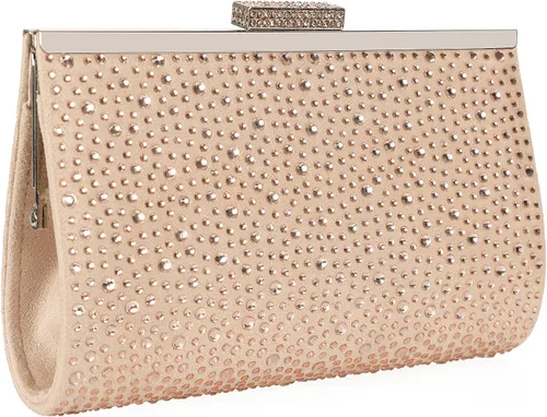 Miniatura 2 de DEXMAY Crystal Clutch Purse for Women Rhinestone Frame Clutch Handbag for Party