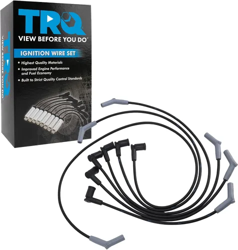 Miniatura 6 de Kit de cables para bujías de encendido del motor TRQ para Ford F250 F350 Super Duty V8 6.2L Nuevo