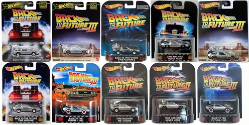 Miniatura 3 de Hot Wheels 2018 Retro Entertainment. Regreso al futuro Time Machine 2 DeLorean