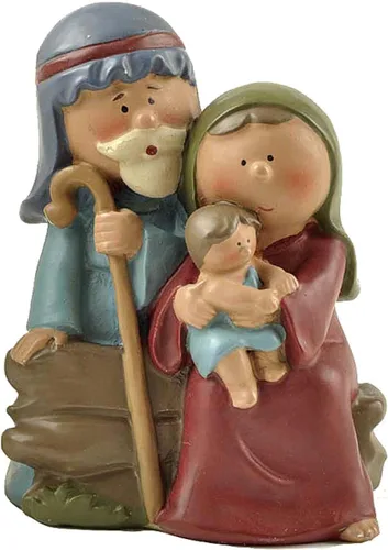 Miniatura 10 de Decoración Navideña Juego de Natividad en Miniatura, 11 piezas Juego de Figuras Religiosas de Decoración Navideña Incluye Escena del Establo