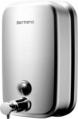Miniatura 8 de Dispensador de jabón comercial para montaje en pared, dispensadores de jabón de acero inoxidable, bomba manual líquida antifugas, dispensador